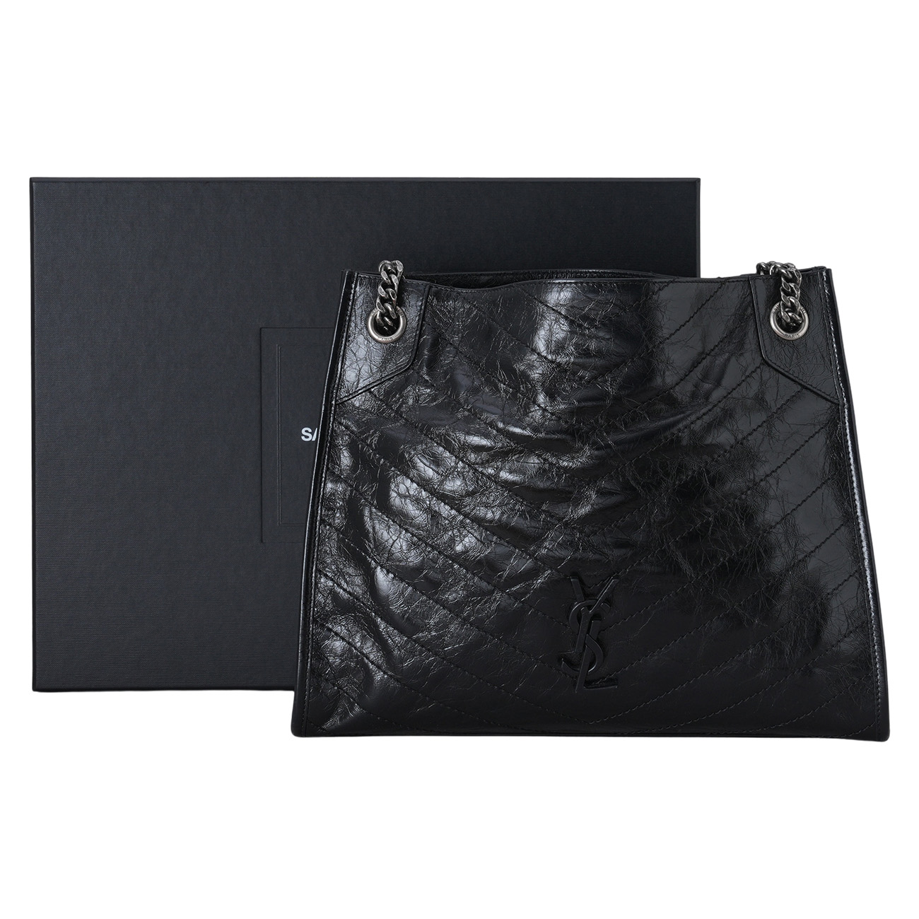 YVES SAINT LAURENT(USED)생로랑 577999 니키 쇼퍼백 미듐